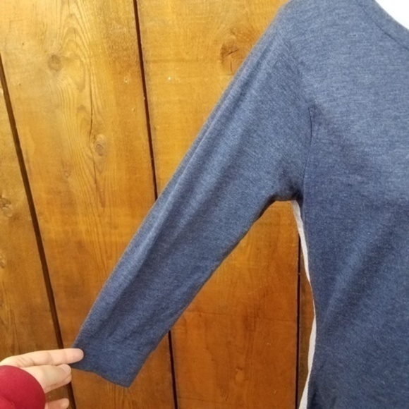 Horny Toad Merger tee plaid check blue S womens 3/ - Picture 3 of 8